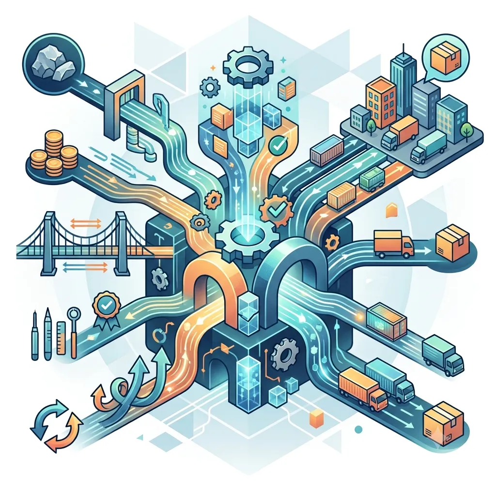 Supply Chain Management Hub artwork