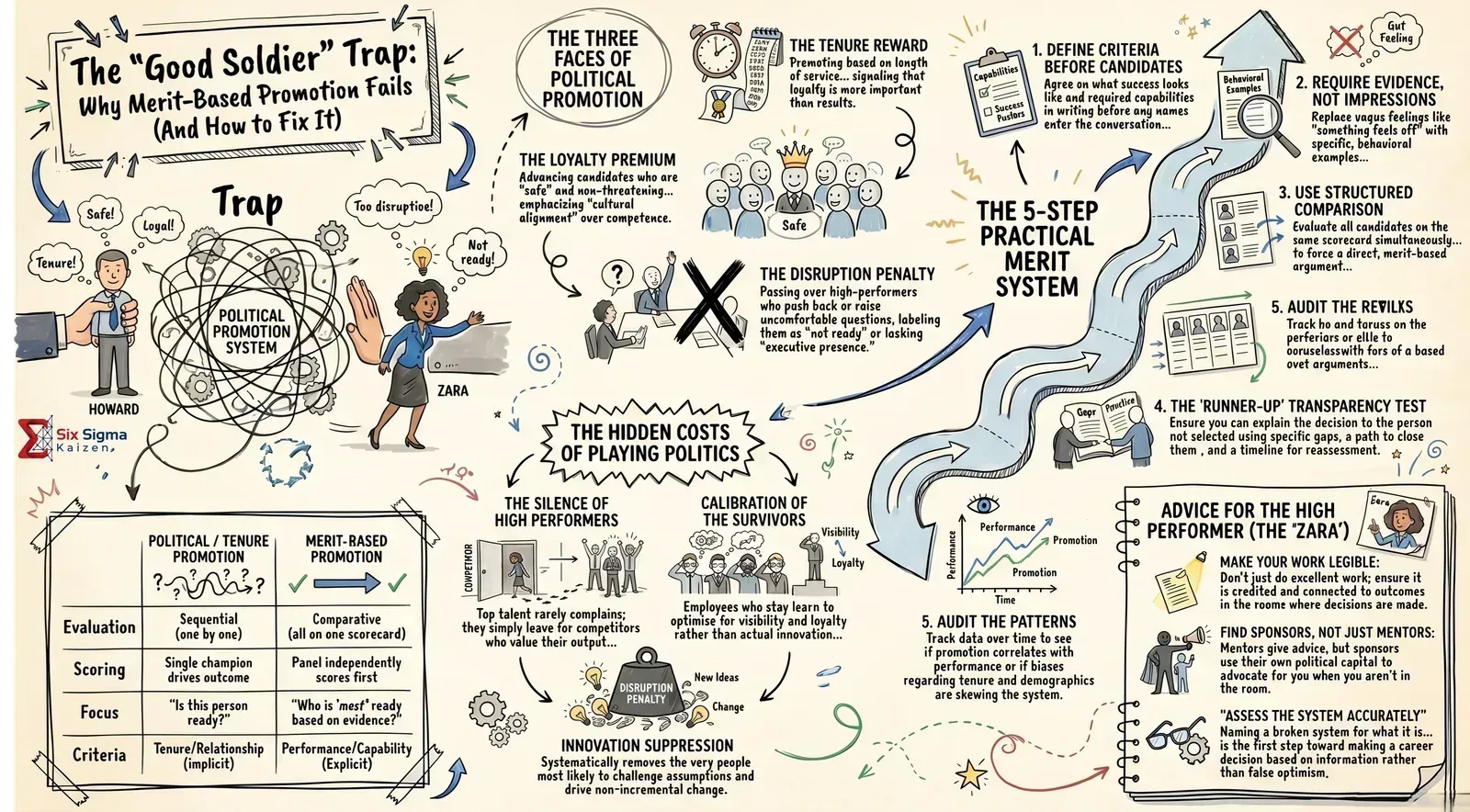 The Good Soldier Gets The Promotion infographic thumbnail